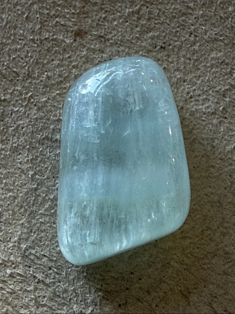 Blue Topaz Tumbled Stone!